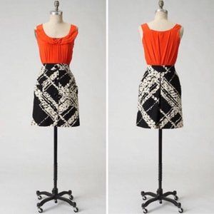 Anthropologie Tabitha Bustling Avenues Dress EUC